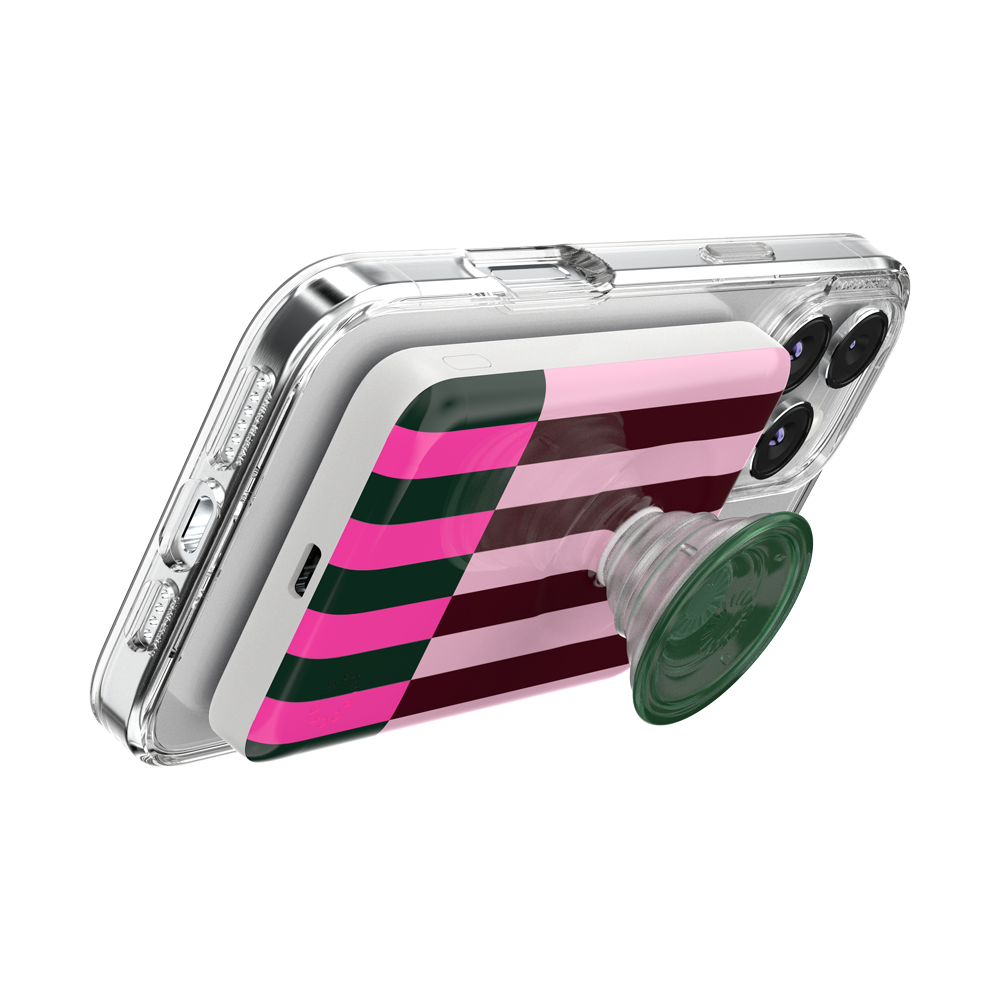 Pop of Pink Stripe — MagSafe PowerPack - US 19161