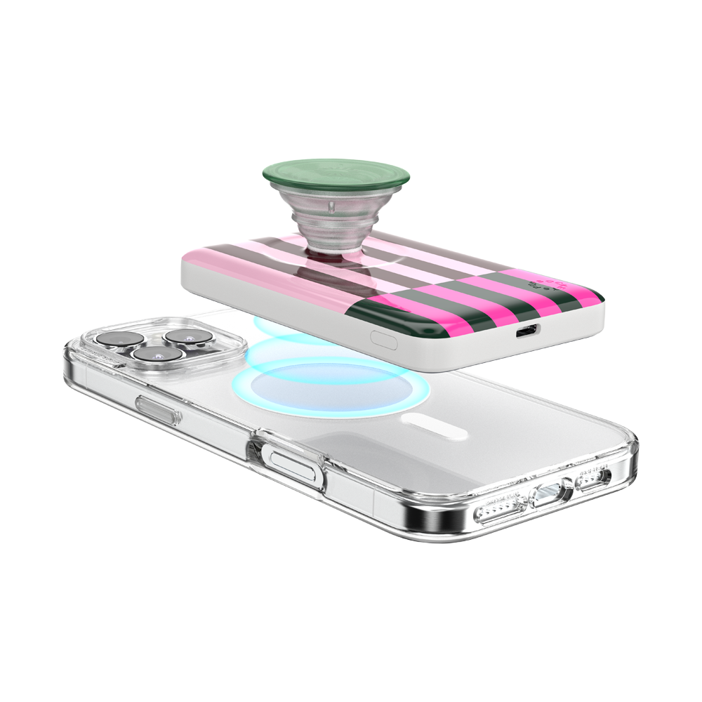 Pop of Pink Stripe — MagSafe PowerPack - US 82288