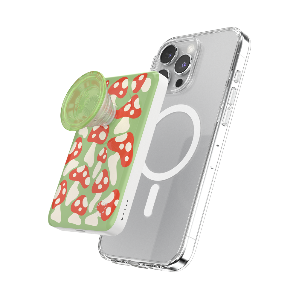 Red Shrooms Green — MagSafe PowerPack - US 90878