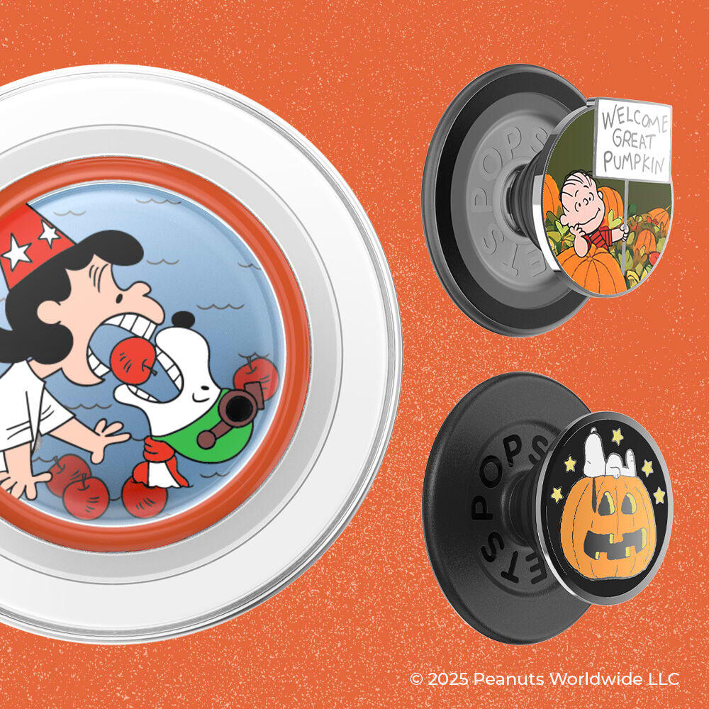 Enamel Snoopy Pumpkin — MagSafe PopGrip - US 67422