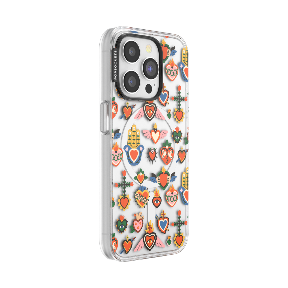 Sacred Hearts — iPhone 15 Pro MagSafe Case - US 56536