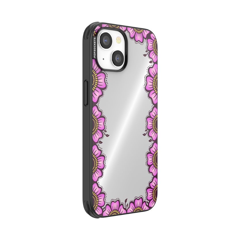 Bonita Border Pink — iPhone 14 MagSafe Case - US 16008