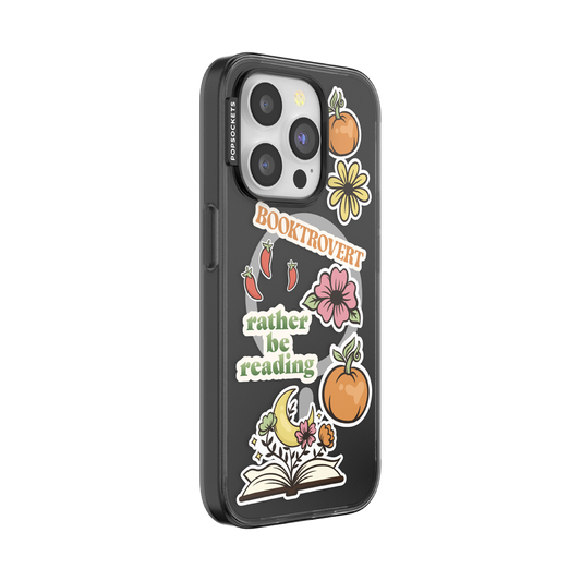 Cozy Booktrovert — iPhone 15 Pro MagSafe Case - US 25767