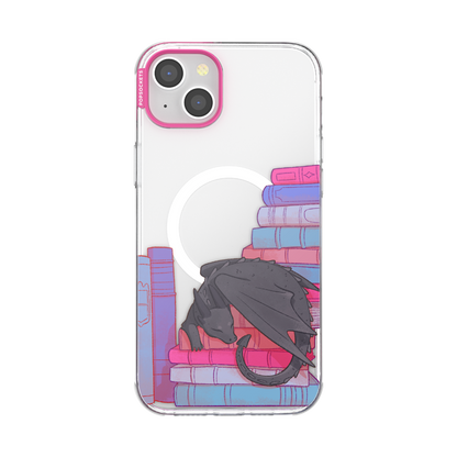 Curled Up With A Good Book  — iPhone 14 Plus MagSafe Case - US 66889