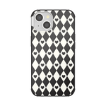 Harlequin Hearts Black  — iPhone 14 MagSafe Case - US 15561