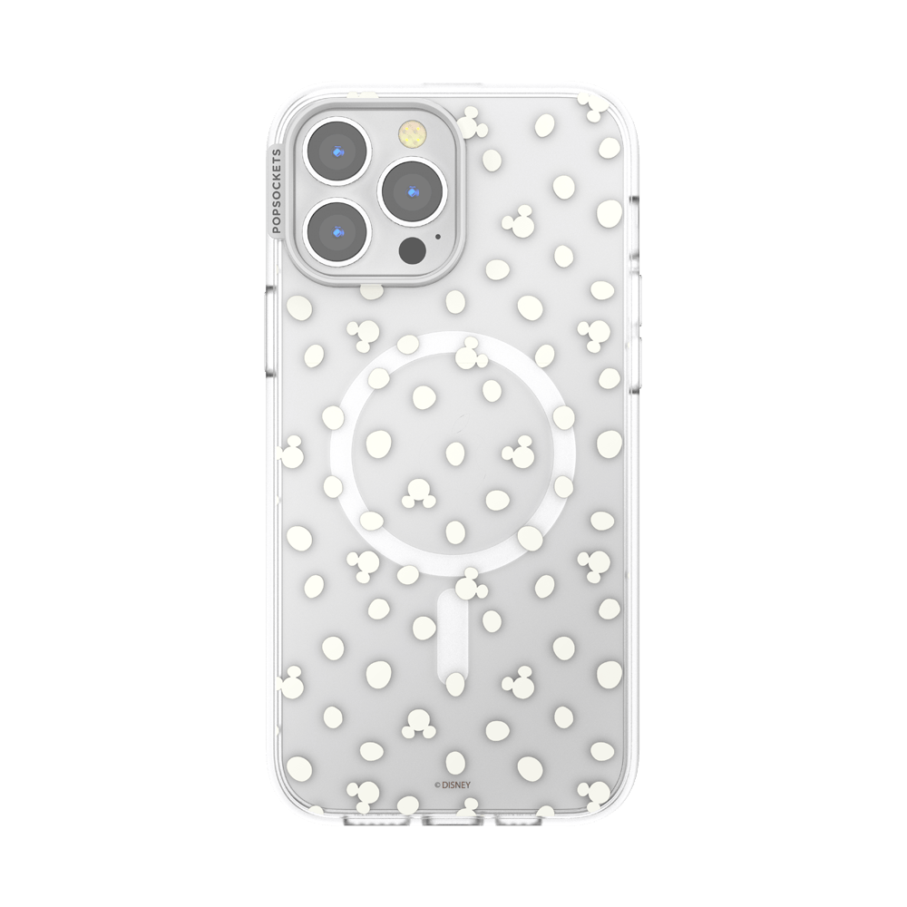 Clear Mickey Polka Dot  — iPhone 13 Pro Max MagSafe Case - US 58580
