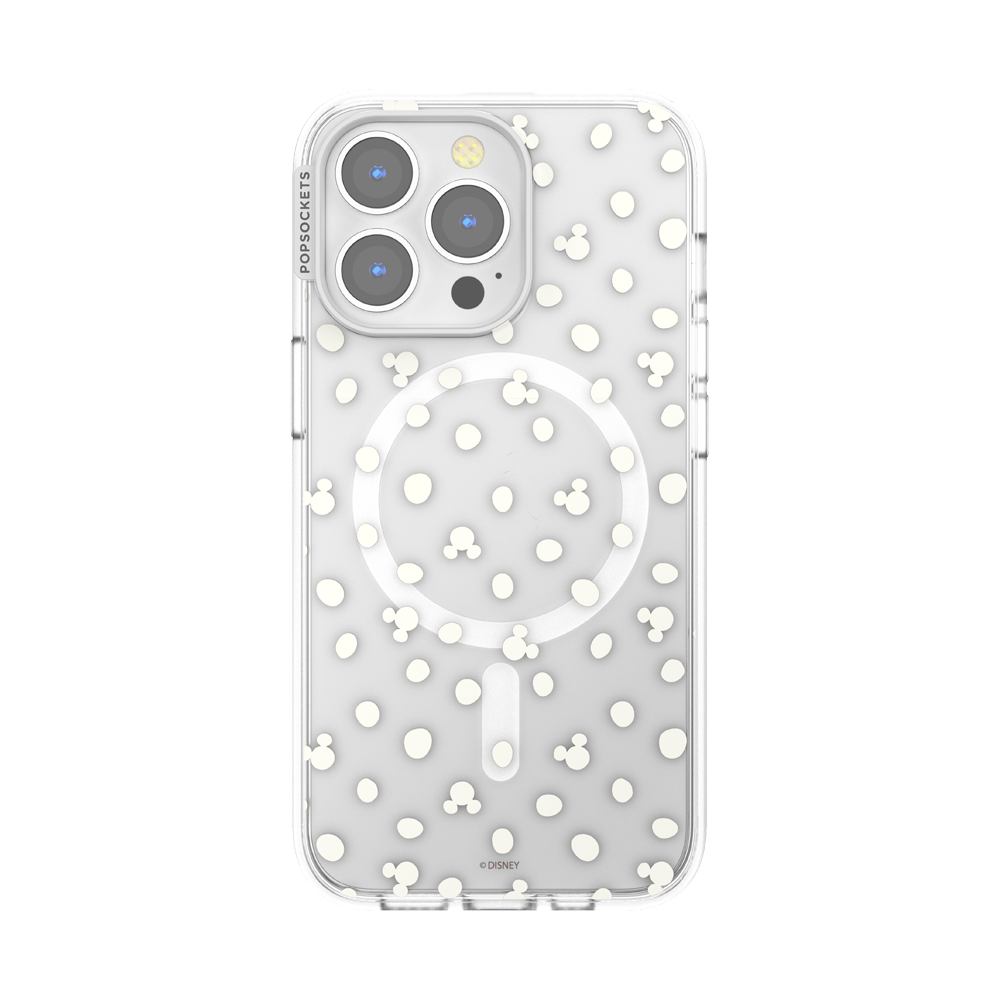 Clear Mickey Polka Dot  — iPhone 13 Pro  MagSafe Case - US 33409