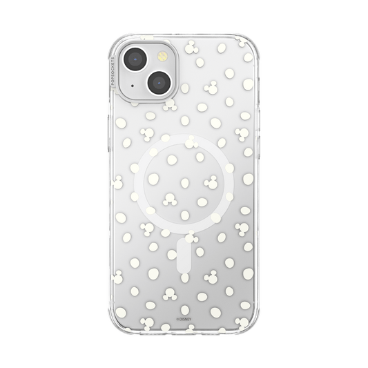 Clear Mickey Polka Dot  — iPhone 14 Plus MagSafe Case - US 89109