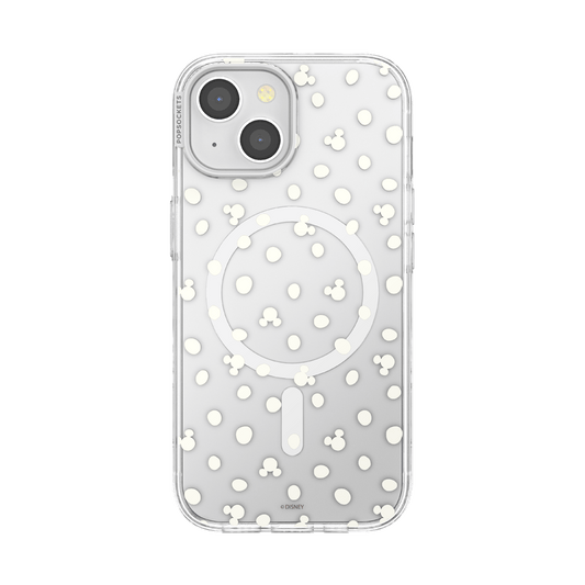Clear Mickey Polka Dot  — iPhone 15 MagSafe Case - US 74886