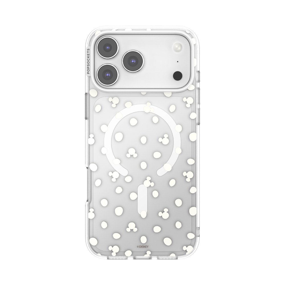 Clear Mickey Polka Dot — iPhone 17 Pro Max MagSafe Case - US 33706