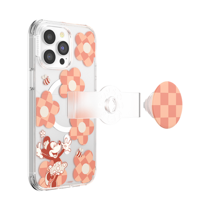 Minnie Checkered Flower  — iPhone 14 Pro Max MagSafe Case - US 39141