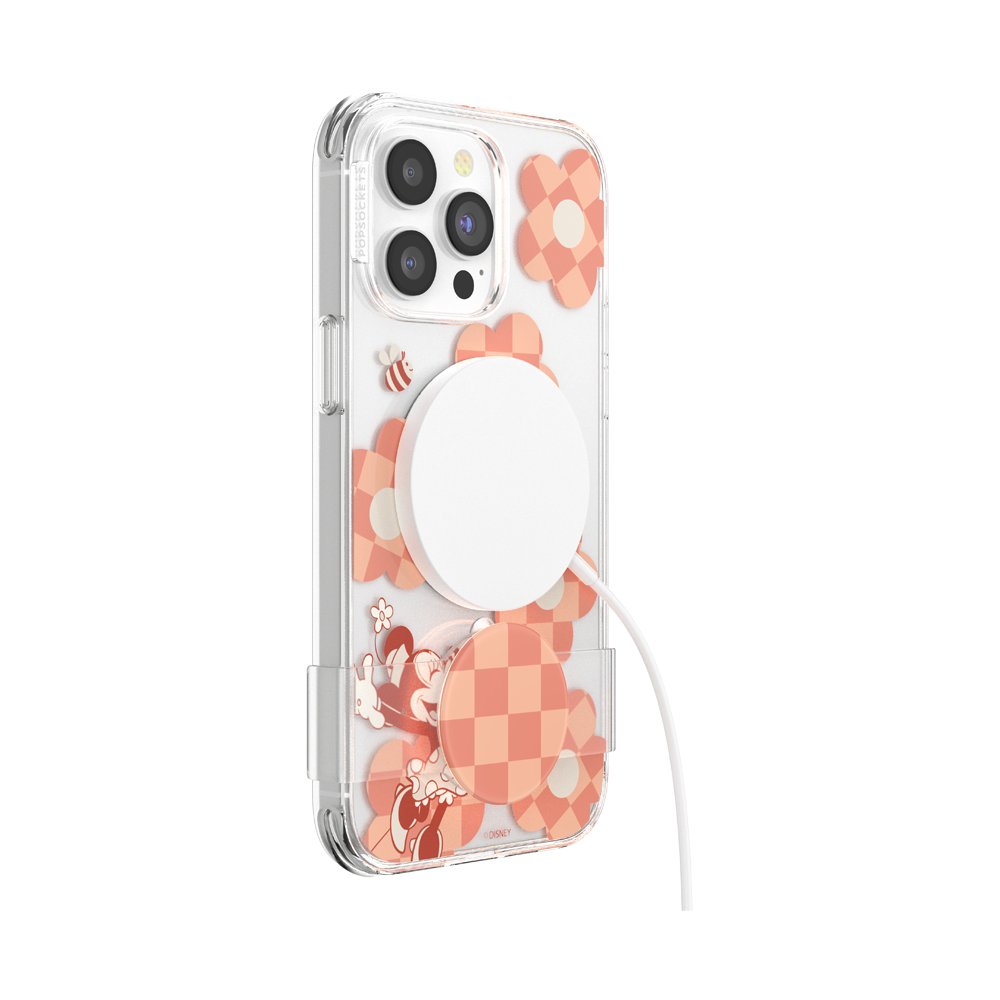 Minnie Checkered Flower  — iPhone 14 Pro Max MagSafe Case - US 39141