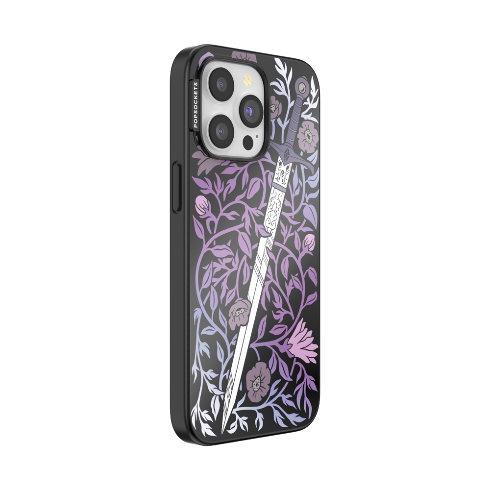Mirror Thorny Blade Lavender — iPhone 15 Pro Max MagSafe Case - US 96109