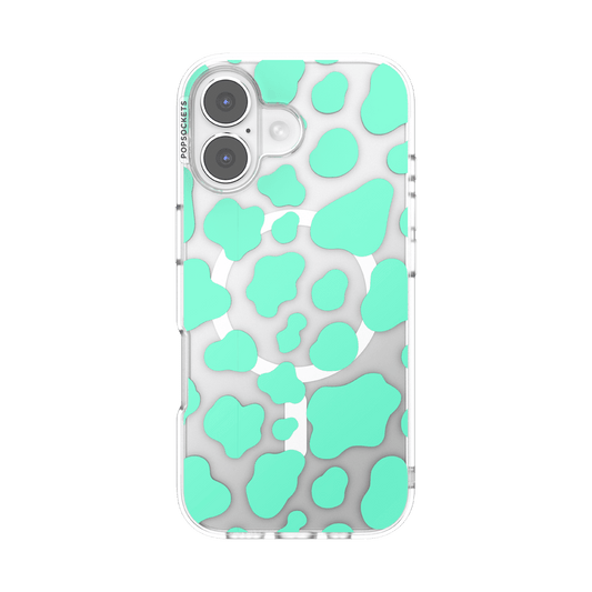 Turquoise Cow Cow — iPhone 17 MagSafe Case - US 34566