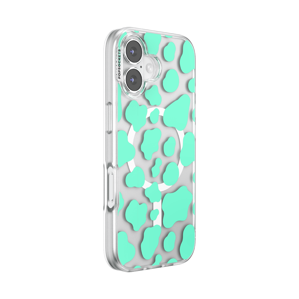 Turquoise Cow Cow — iPhone 17 MagSafe Case - US 34566