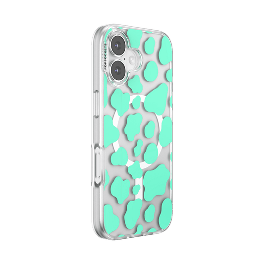 Turquoise Cow Cow — iPhone 17 MagSafe Case - US 34566