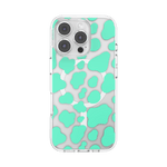 Turquoise Cow Cow — iPhone 16 Pro MagSafe Case - US 15059