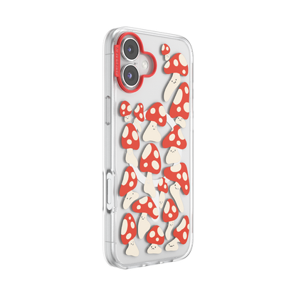 Red Shrooms — iPhone 16 Plus MagSafe Case - US 44136