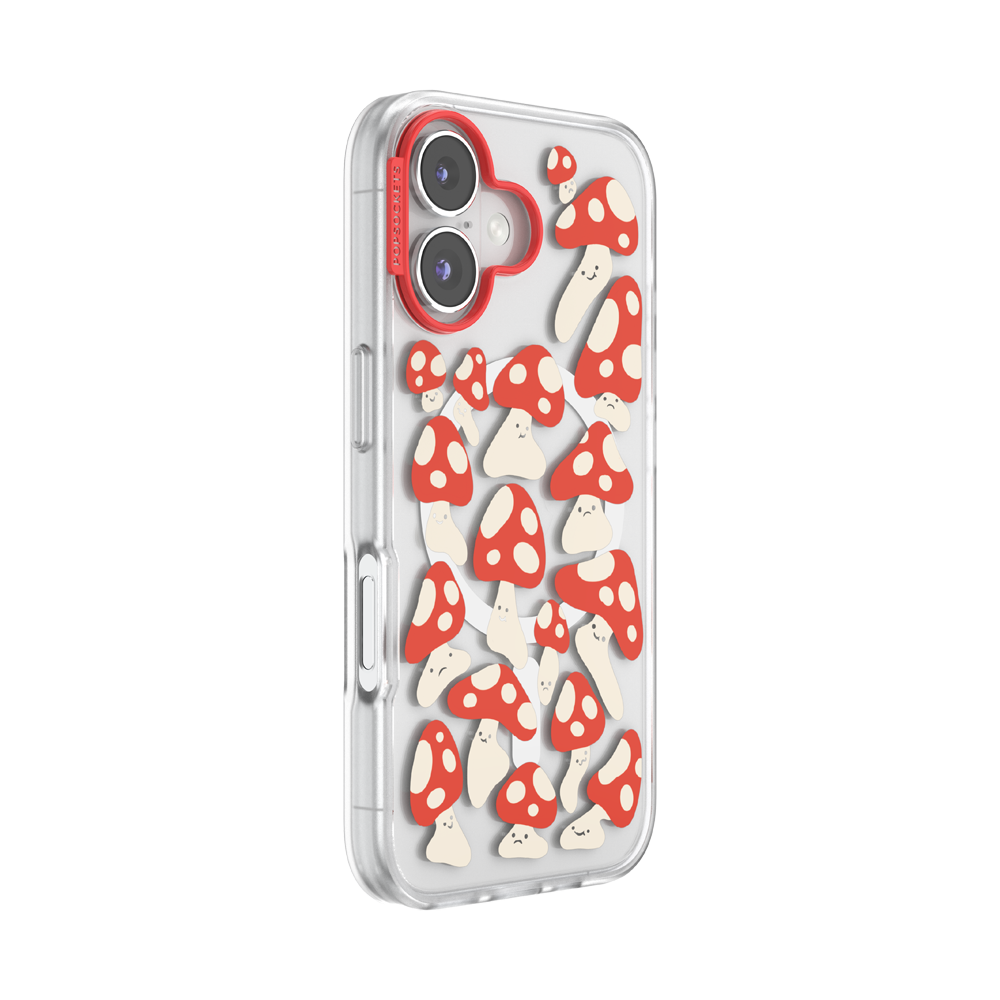 Red Shrooms — iPhone 16 MagSafe Case - US 54109