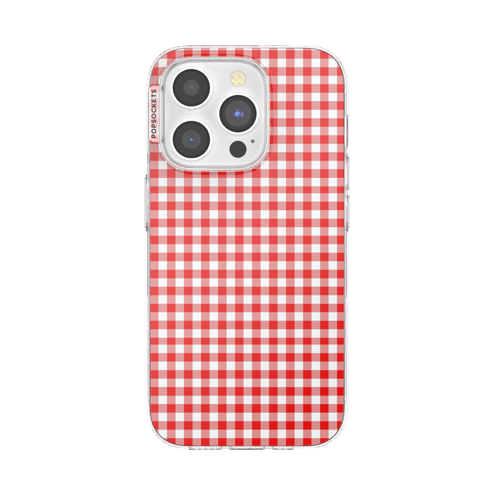 Red Gingham — iPhone 15 Pro MagSafe Case - US 33908