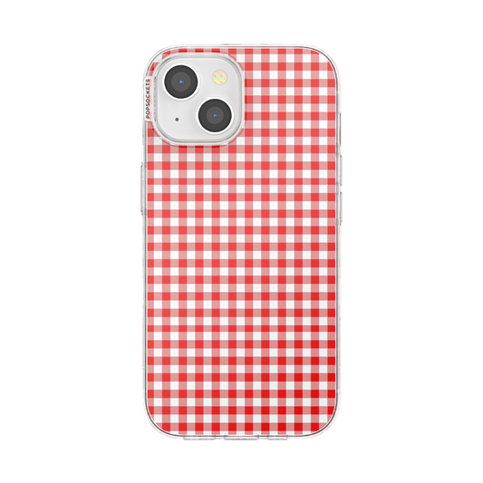 Red Gingham — iPhone 15 MagSafe Case - US 02309
