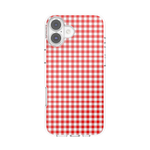 Red Gingham — iPhone 16 Plus MagSafe Case - US 04188