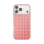 Red Gingham — iPhone 17 Pro Max MagSafe Case - US 43277