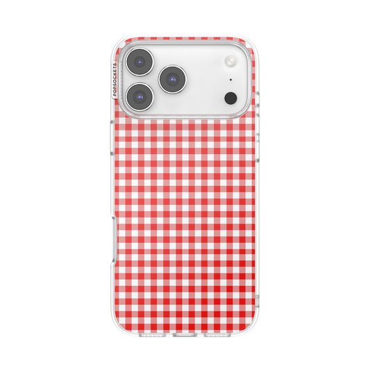 Red Gingham — iPhone 17 Pro Max MagSafe Case - US 43277