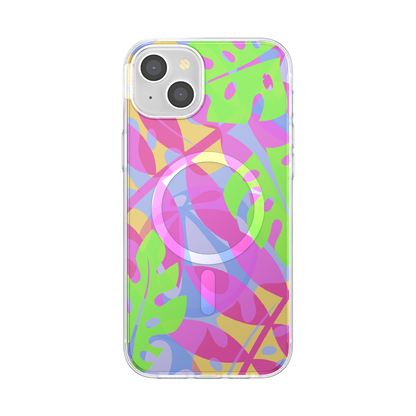 Boca Palms Pink  — iPhone 15 Plus MagSafe Case - US 80961