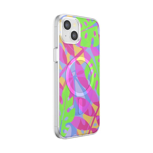 Boca Palms Pink  — iPhone 15 Plus MagSafe Case - US 80961