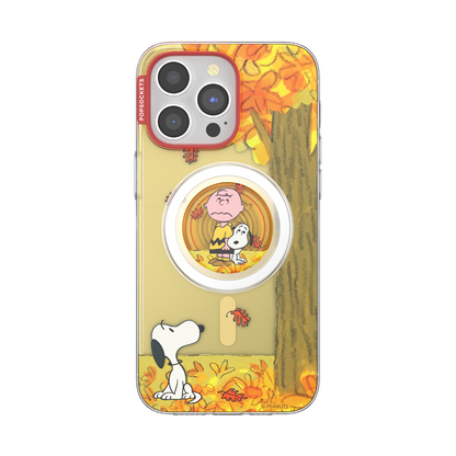 Snoopy in Fall — iPhone 15 Pro Max MagSafe Case - US 11259
