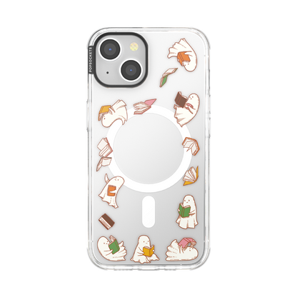 Spooky Book Club Clear  — iPhone 13 MagSafe Case - US 43683