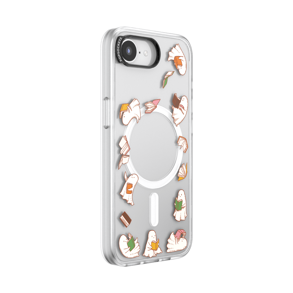 Spooky Book Club Clear  — iPhone 17e/16e MagSafe Case - US 58043