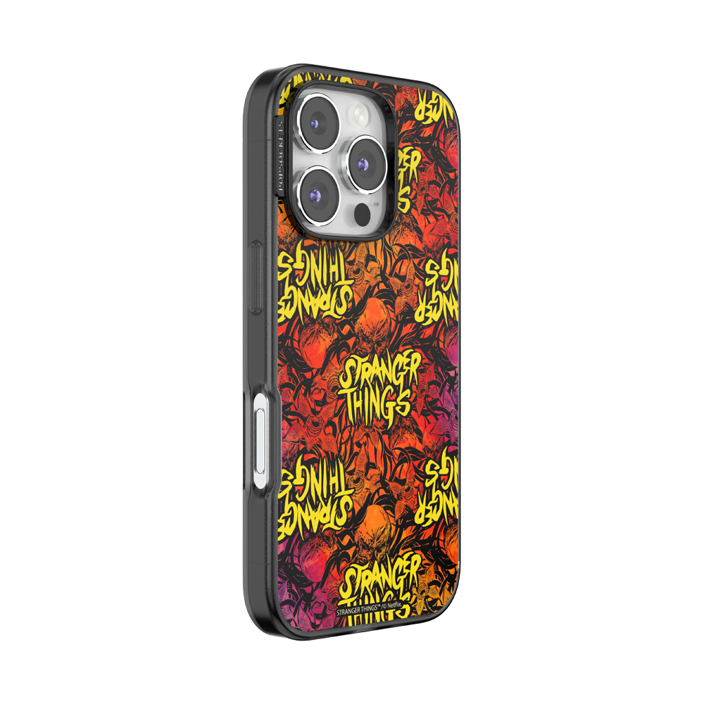 Thrashin' Stranger Things — iPhone 16 Pro MagSafe Case - US 89633