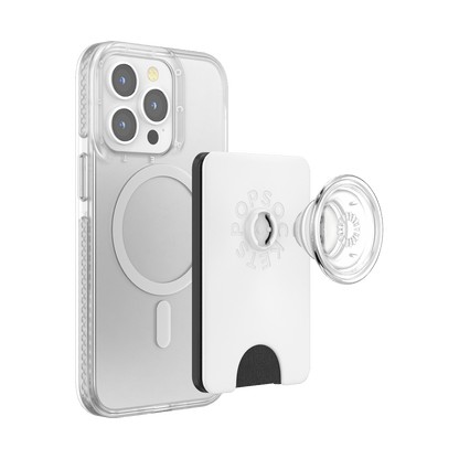 White Clear — MagSafe PopWallet+ - US 12185