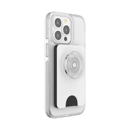 White Clear — MagSafe PopWallet+ - US 12185