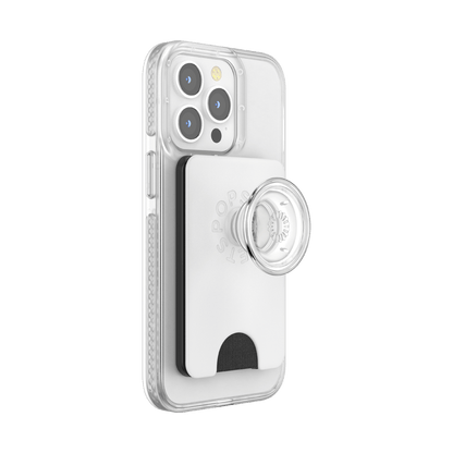 White Clear — MagSafe PopWallet+ - US 12185
