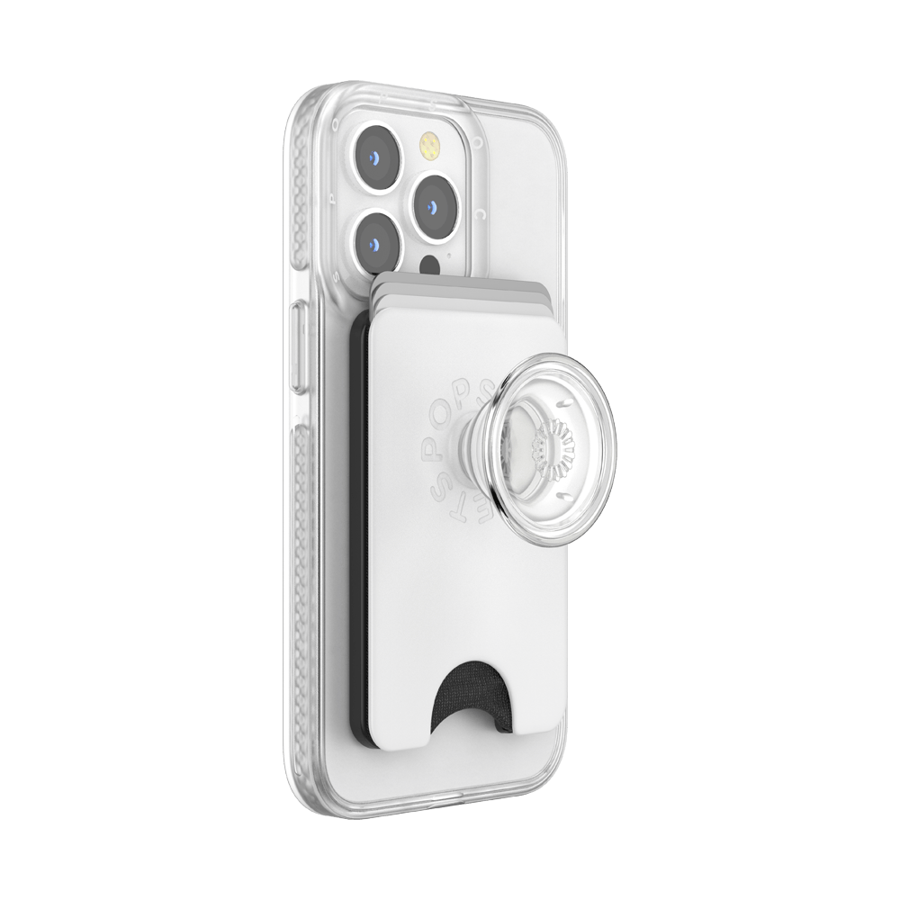 White Clear — MagSafe PopWallet+ - US 12185