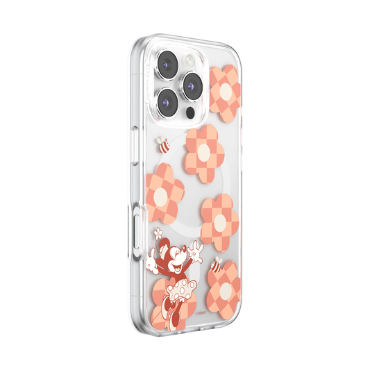 Minnie Checkered Flower  — iPhone 16 Pro MagSafe Case - US 25098