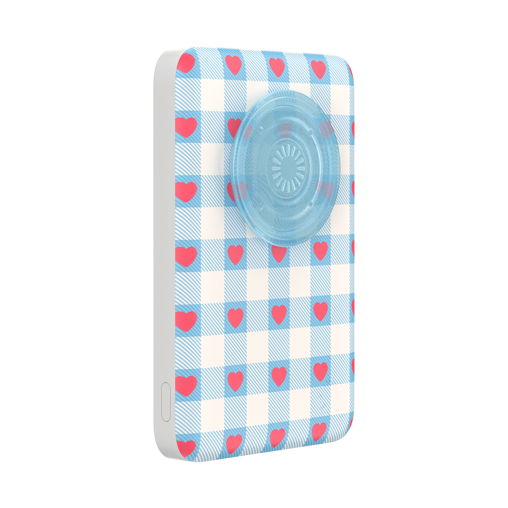 Berry Sweet Gingham — MagSafe PowerPack - US 94620