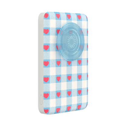Berry Sweet Gingham — MagSafe PowerPack - US 94620