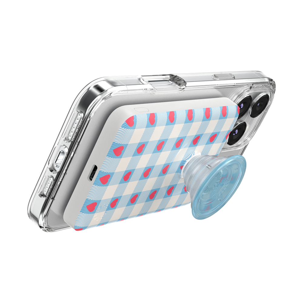 Berry Sweet Gingham — MagSafe PowerPack - US 53487