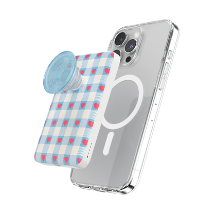 Berry Sweet Gingham — MagSafe PowerPack - US 84542