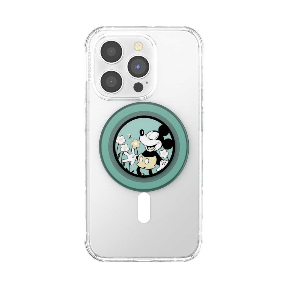 Tonal Flower Mickey — MagSafe PopGrip - US 81833