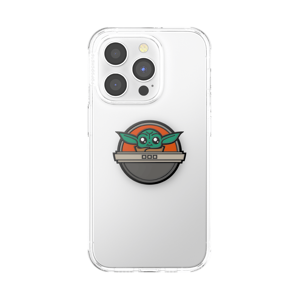 Enamel Grogu Pod — Adhesive PopGrip - US 93560
