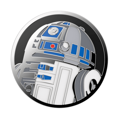 Enamel R2D2 — Adhesive PopGrip - US 98453