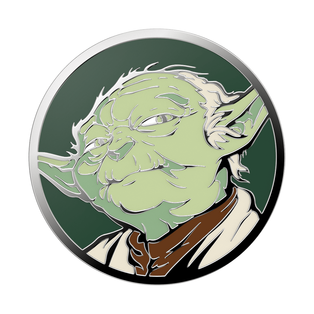 Enamel Yoda — Adhesive PopGrip - US 83459