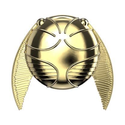 Puffy Enamel Golden Snitch — Adhesive PopGrip - US 97354
