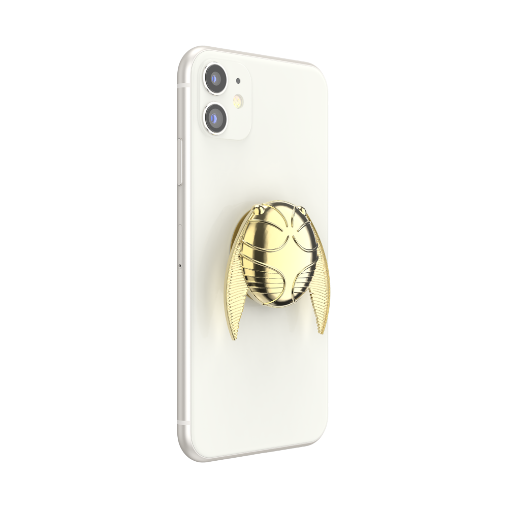 Puffy Enamel Golden Snitch — Adhesive PopGrip - US 81807