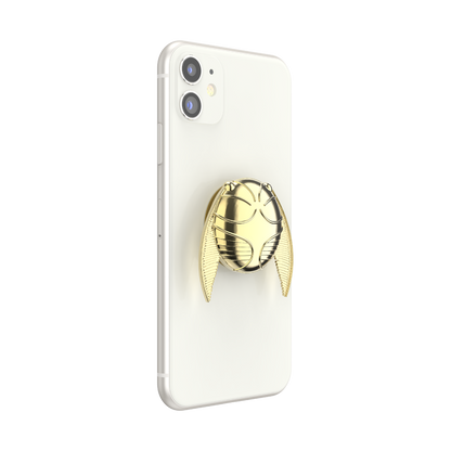 Puffy Enamel Golden Snitch — Adhesive PopGrip - US 81807